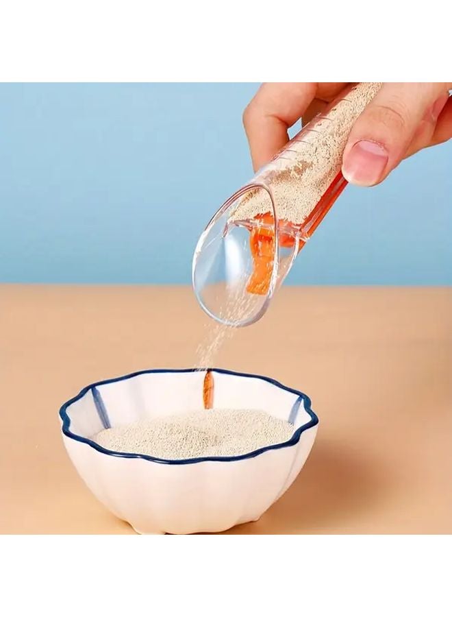 مغذي الأسماك الكمي مع مشبك الإغلاق - موزع طعام أحواض السمك للمالكين المشغولين - Image 2